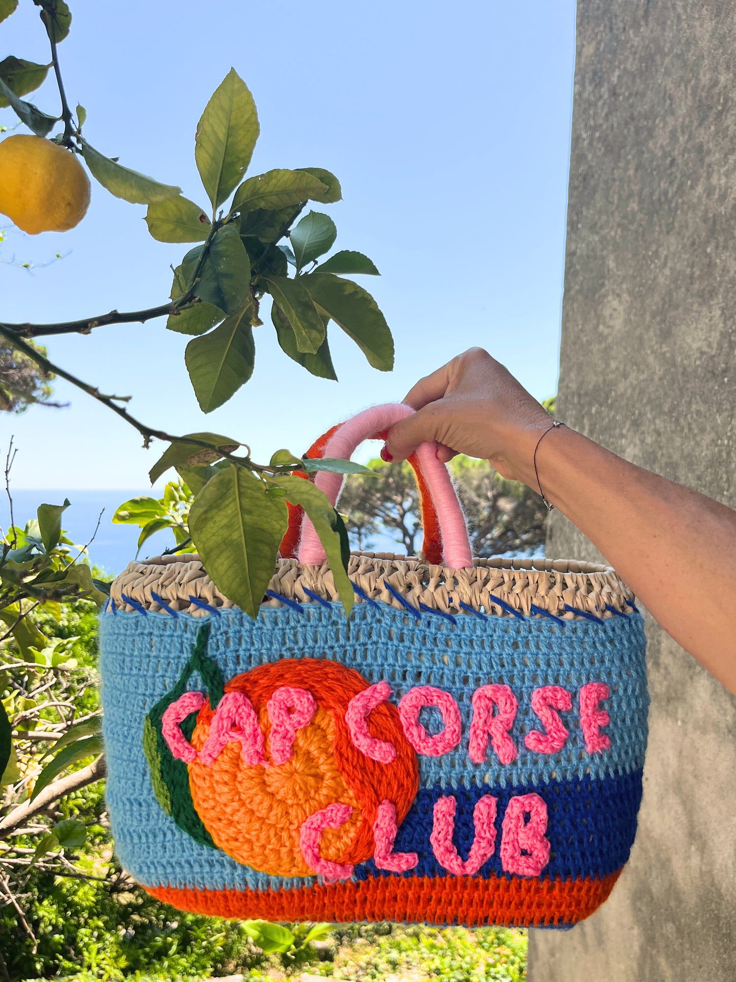 Couvent de Pozzo x Kilometre Paris .Panier Cap corse club